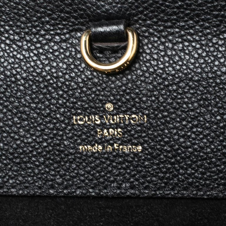 Louis Vuitton Venus bag monogram with black original leather