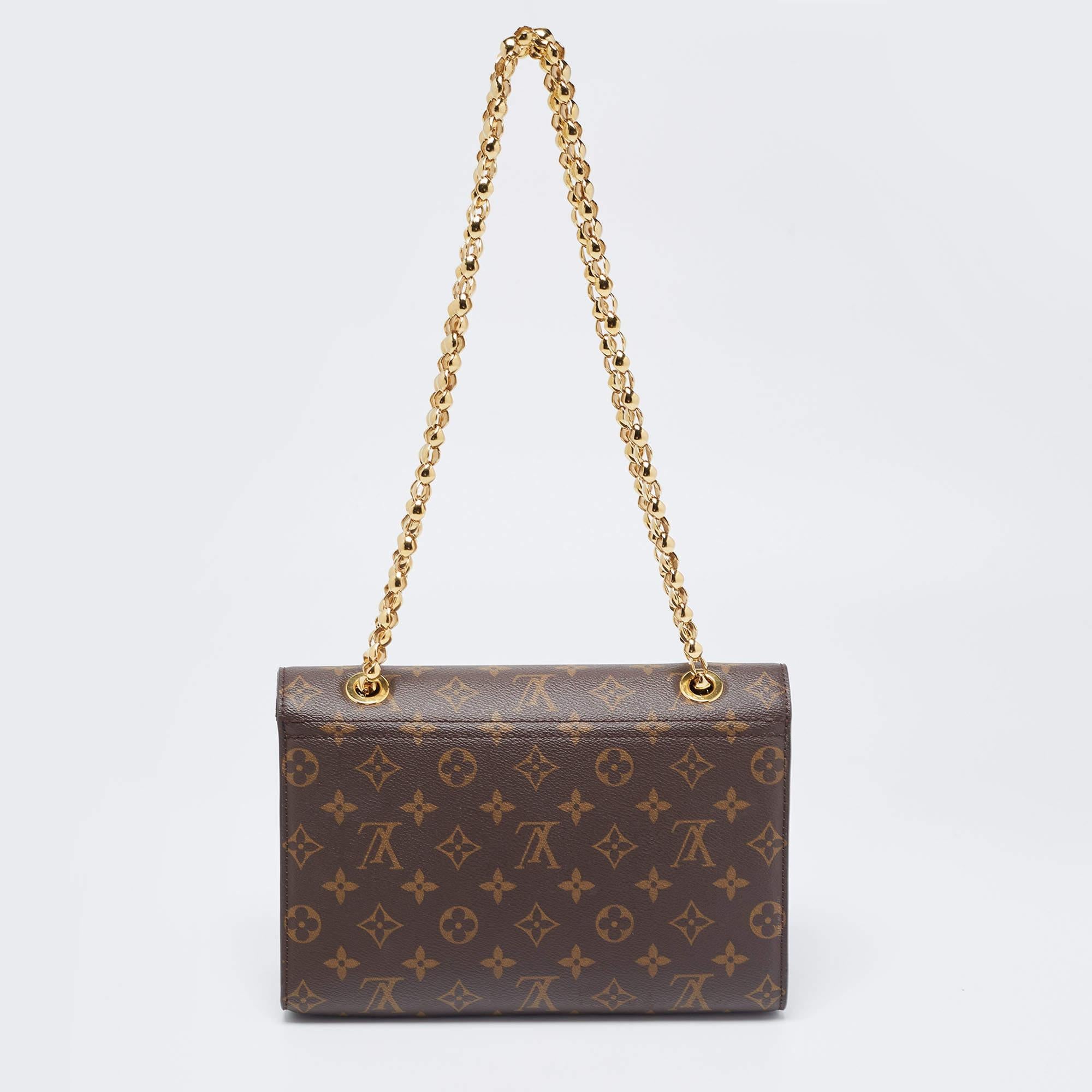 The fashion house’s tradition of excellence, coupled with modern design sensibilities, works to make this Louis Vuitton Victoire bag one of a kind. It's a fabulous accessory for everyday use.

Includes: Original Dustbag, Brand Box