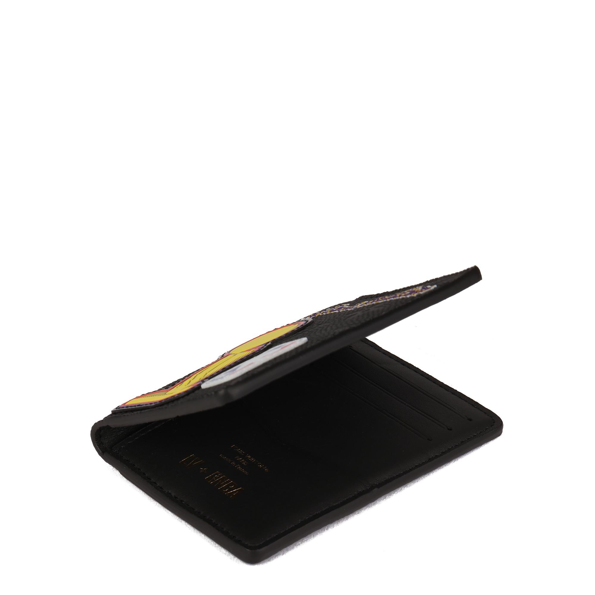BRAND	Louis Vuitton
MODEL	LVXNBA Pocket Organiser Wallet
LIMITED EDITION	Yes
AGE	2020's
GENDER	Unisex
MATERIAL(S)	Cowhide Leather
COLOUR	Black
INTERIOR	Black Textile
ACCOMPANIED BY	Louis Vuitton Dust Bag,