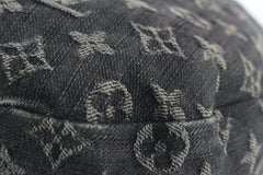 Louis Vuitton Schwarz Monogramm Denim Daily PM Hobo 37lk62s