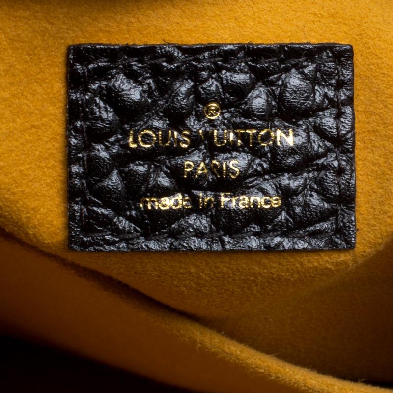 Louis Vuitton Black Monogram Denim Neo Cabby GM Bag with Charm 4