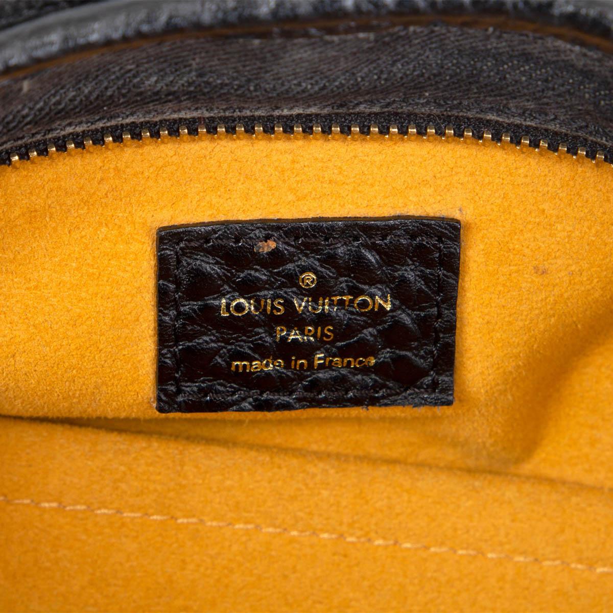 Women's LOUIS VUITTON black Monogram Denim NEO CABBY MM Shoulder Bag