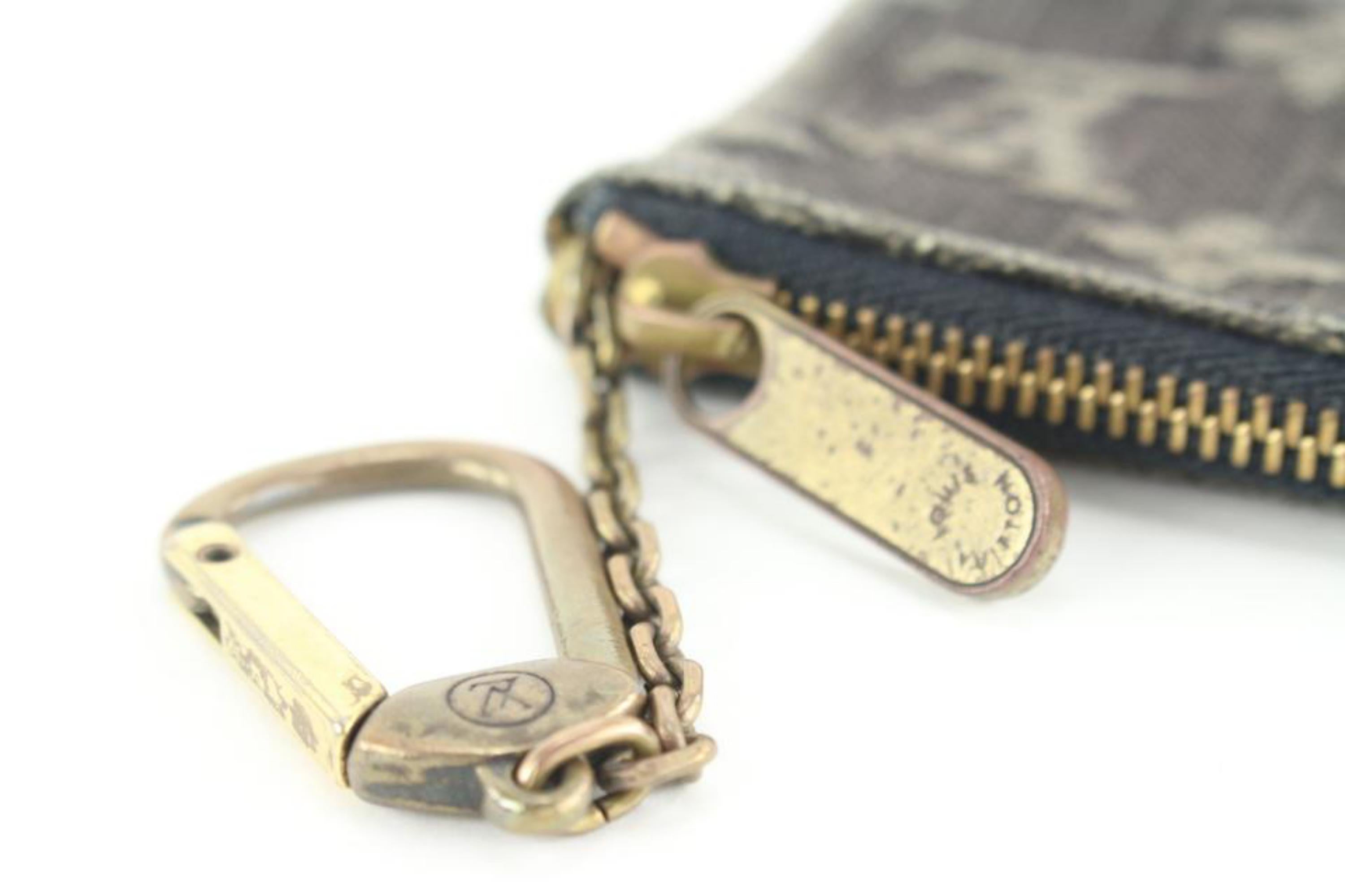 Rare 2007 Louis Vuitton Denim Key Pouch – SFN