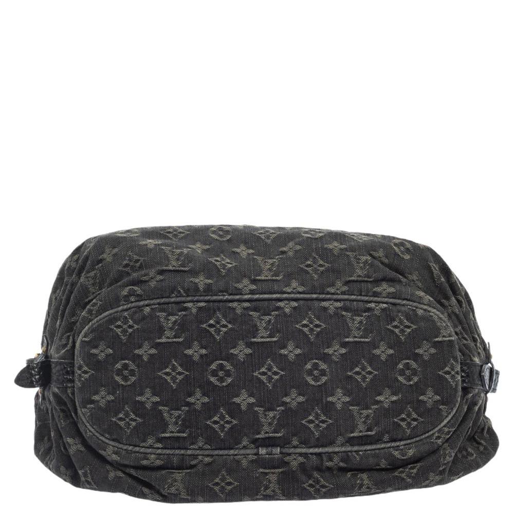 Women's Louis Vuitton Black Monogram Denim XS Bag