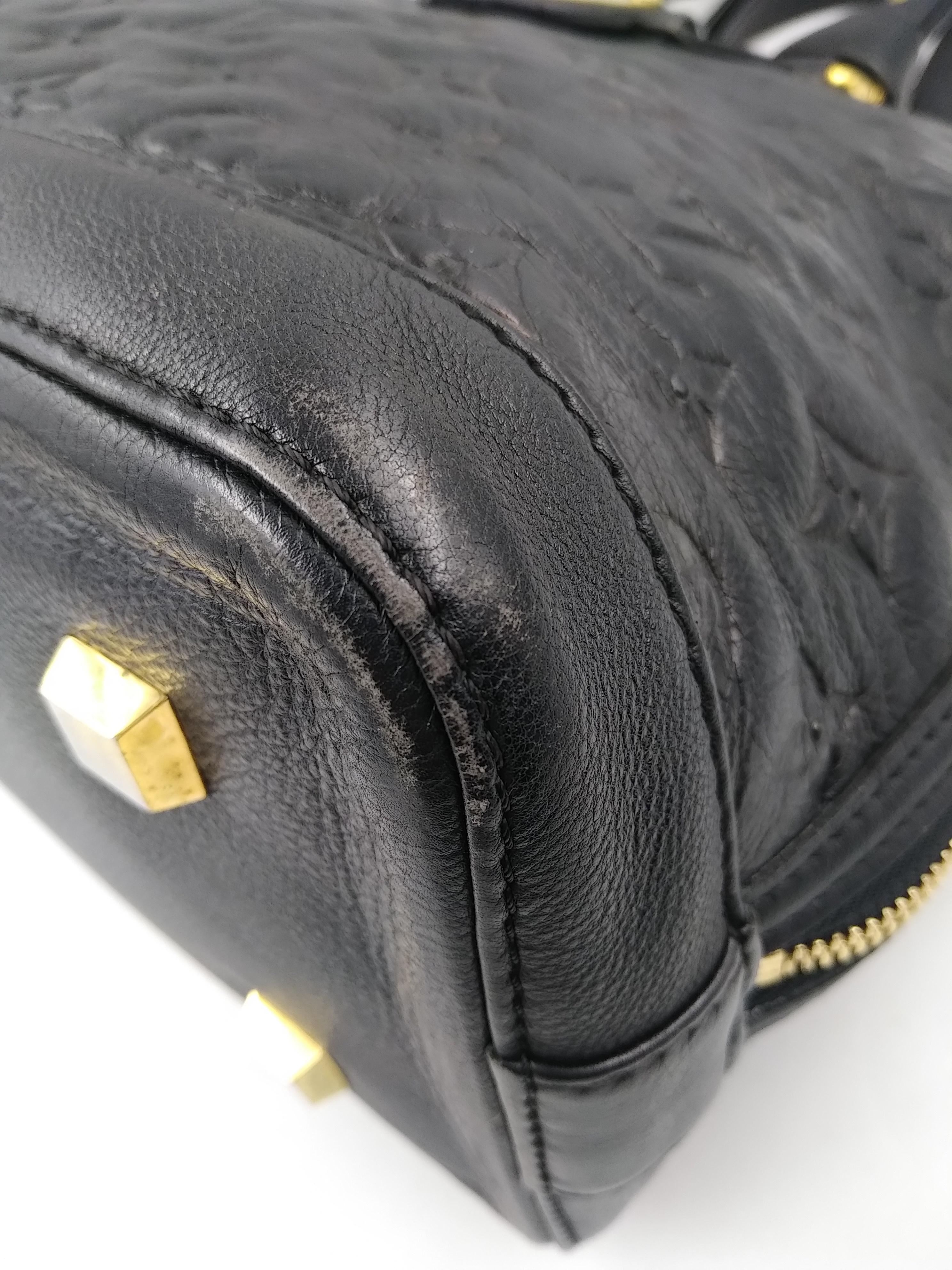 Louis Vuitton Borsa Monogram Nera Double Jeu Neo-Alma Edizione Limitata 2009/2010 in vendita 8