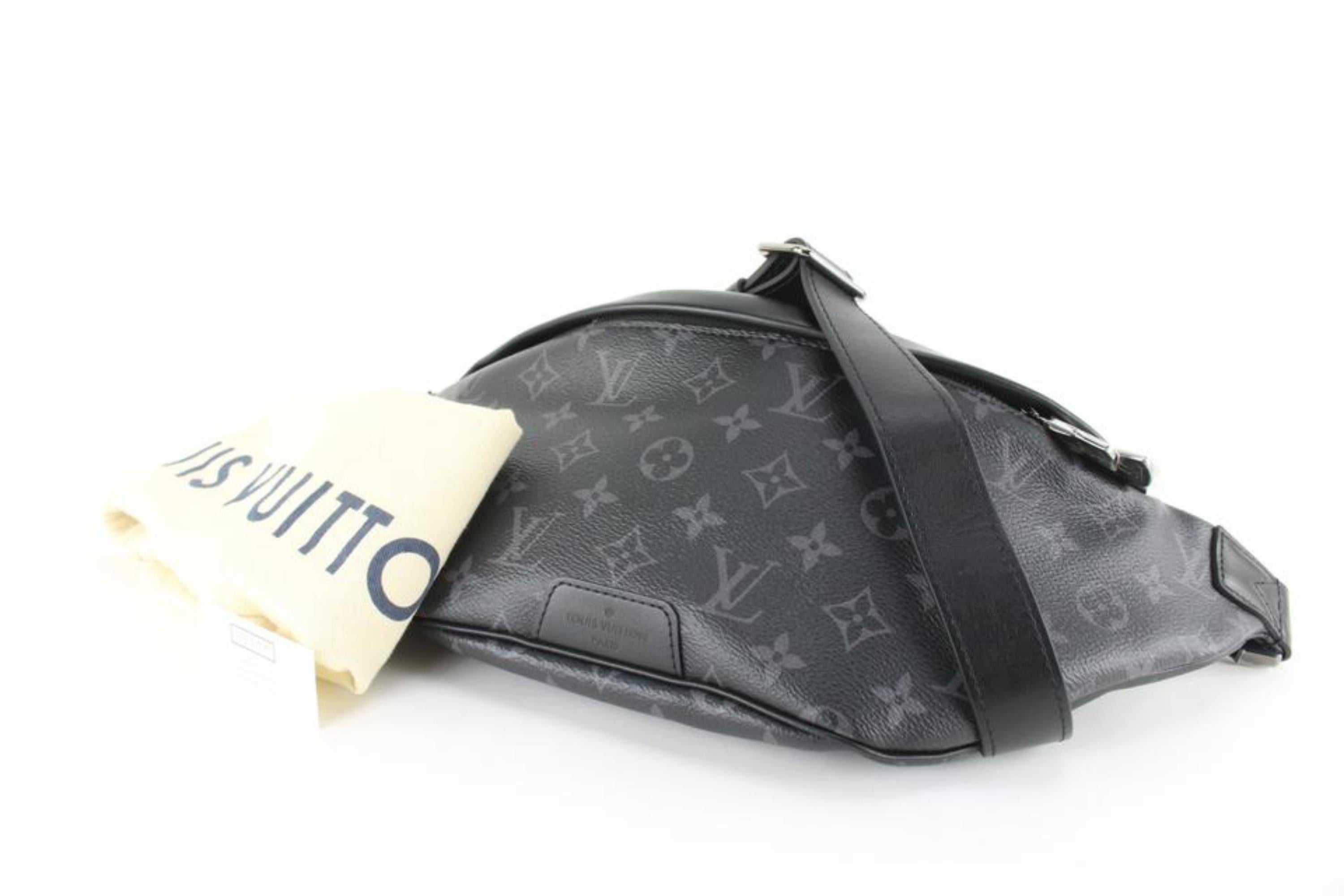 Louis Vuitton Black Monogram Eclipse Bumbag Discovery 25lk830s 8