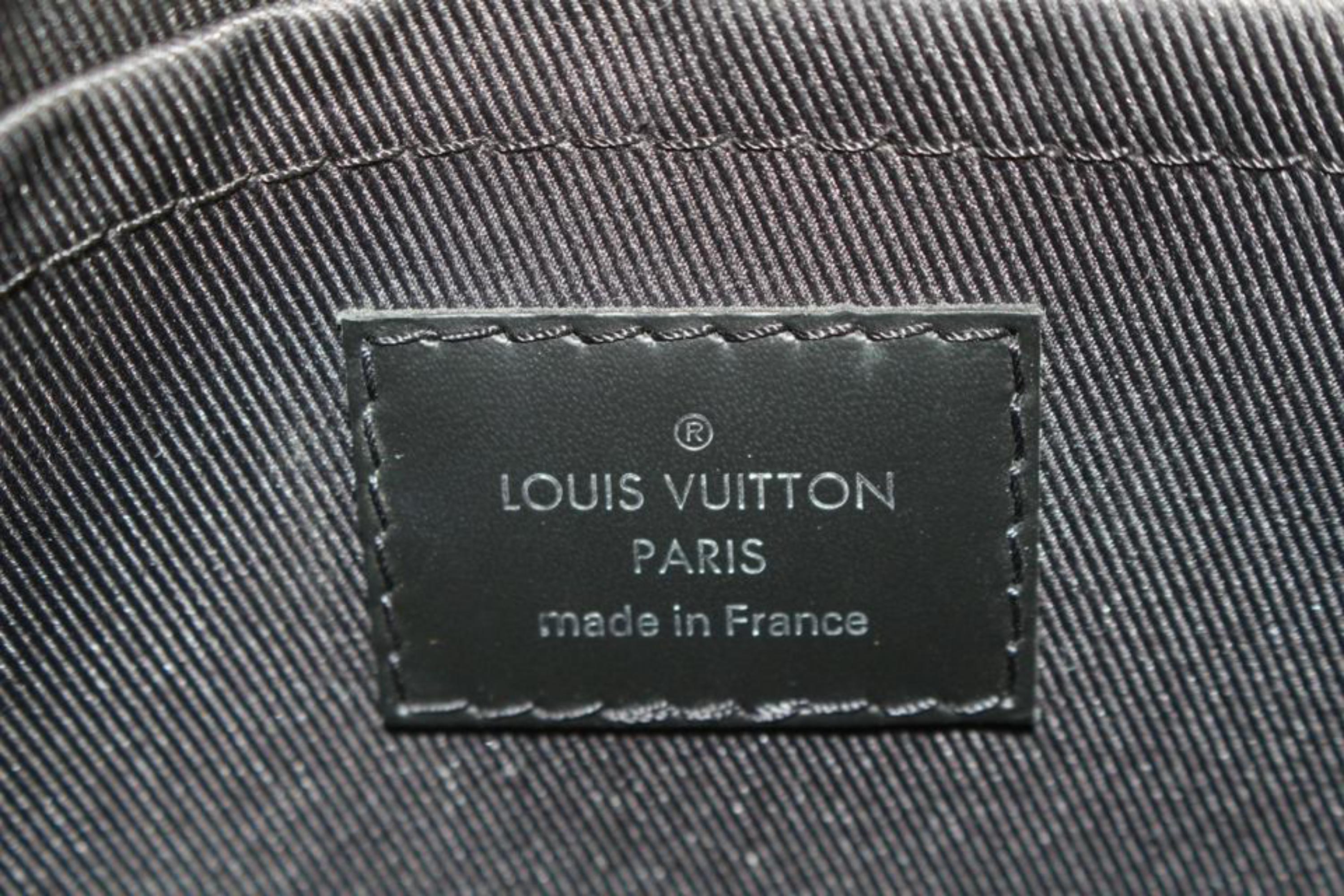 Louis Vuitton Black Monogram Eclipse Discovery Pochette GM 82lk513s 5
