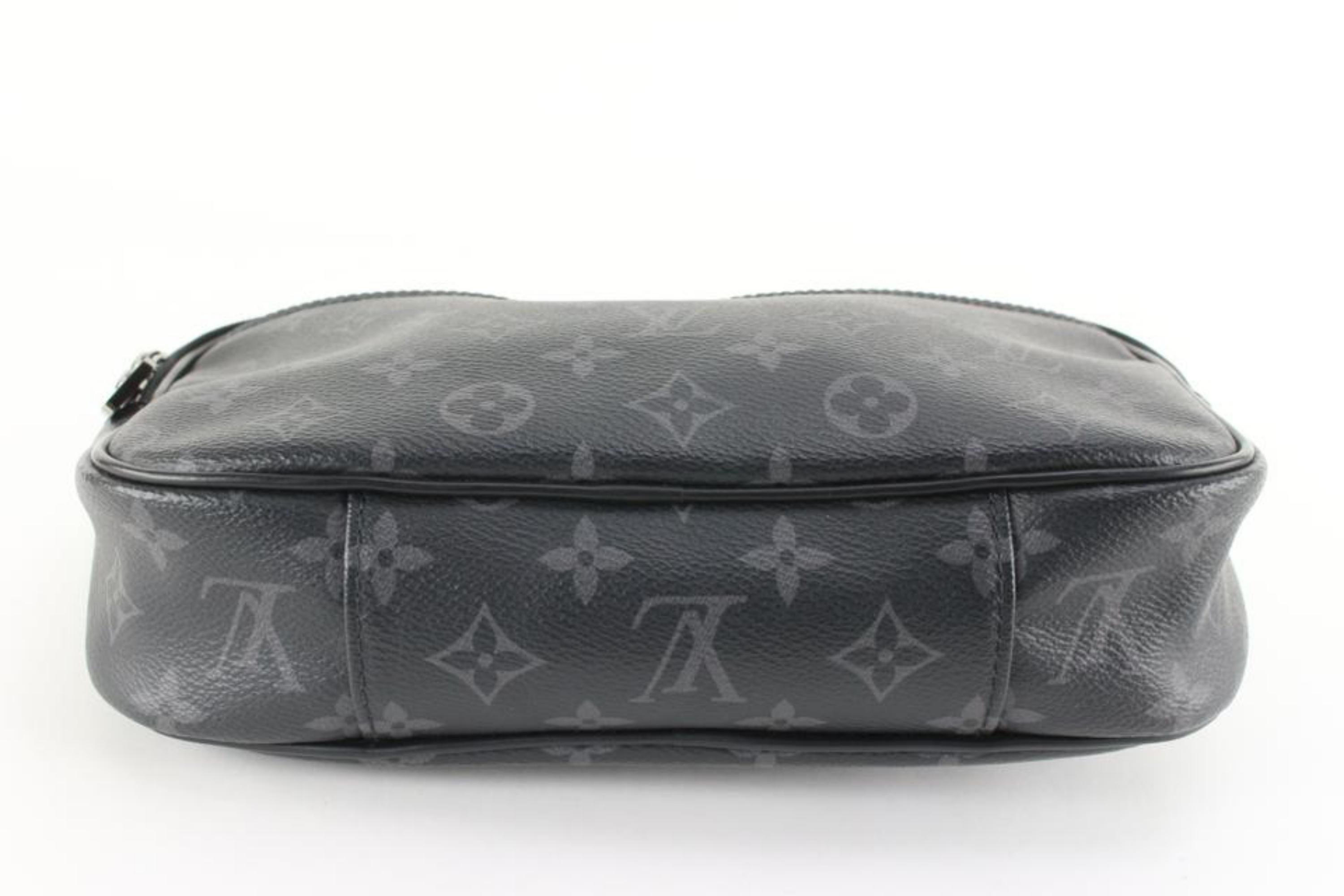 Louis Vuitton Black Monogram Eclipse Explorer Bum Bag 83lk826s 5