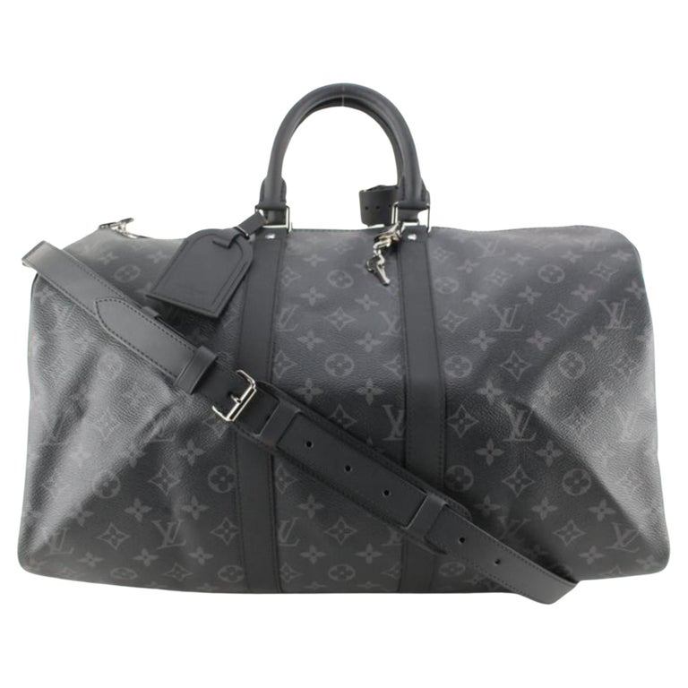 Louis Vuitton Limited Camouflage Monogram Camo Keepall Bandouliere