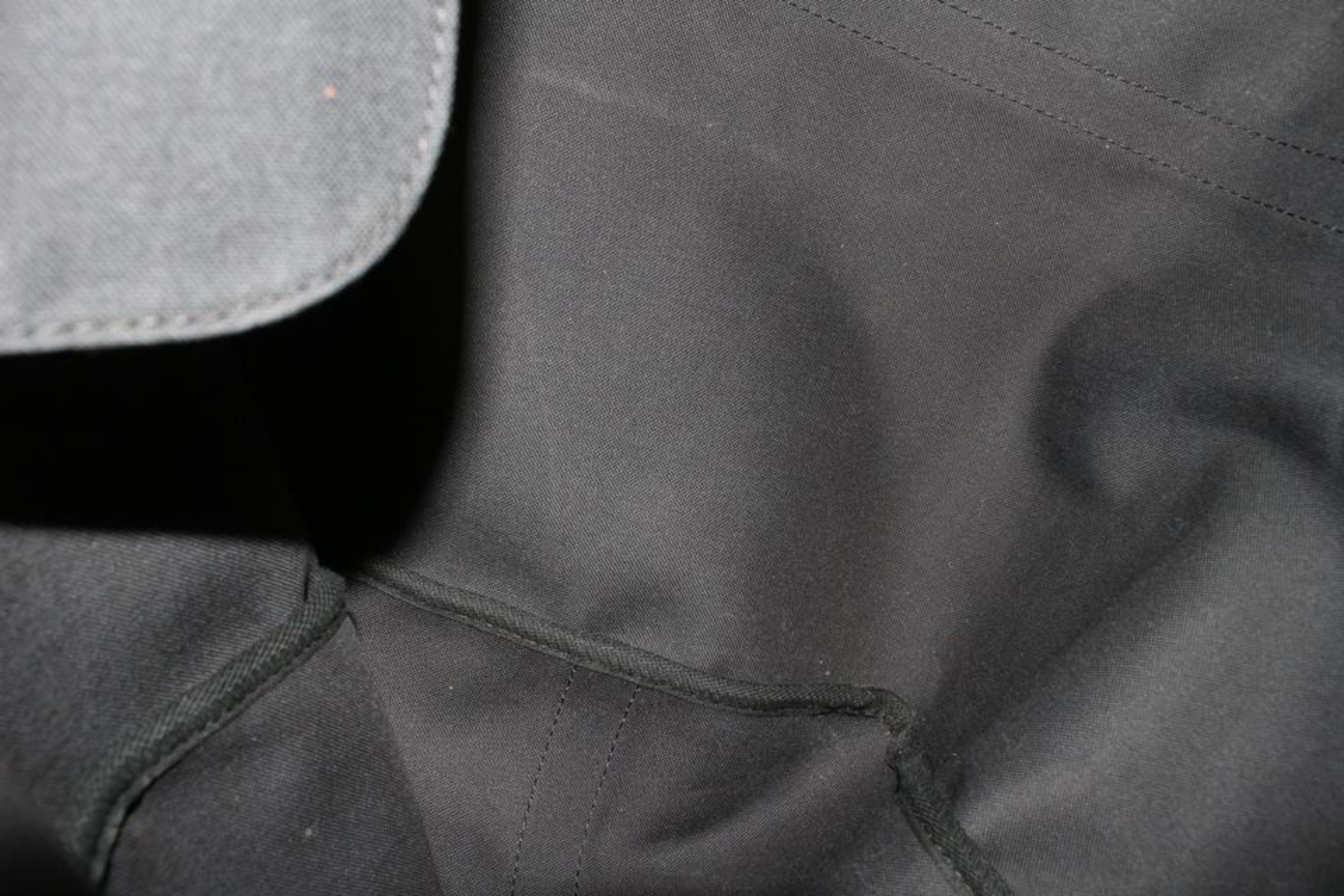 Louis Vuitton Black Monogram Eclipse Keepall Bandouliere 55 Duffle Bag Strap 71l 5