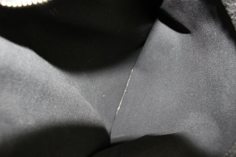 Louis Vuitton Black Monogram Eclipse Keepall Bandouliere 55 Duffle
