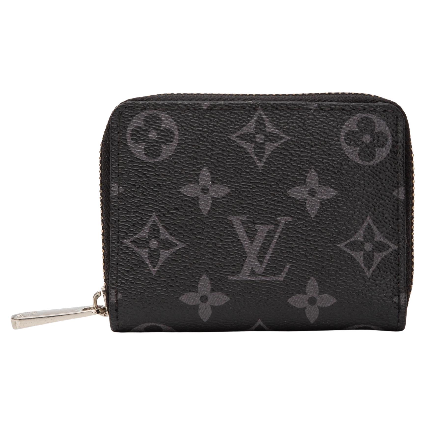 Louis Vuitton Black Monogram Eclipse Pouch Cardholder (2012)