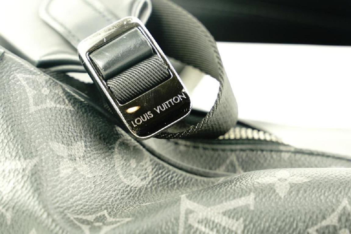 Louis Vuitton Black Monogram Eclipse Steamer Backpack 624lvs316 4