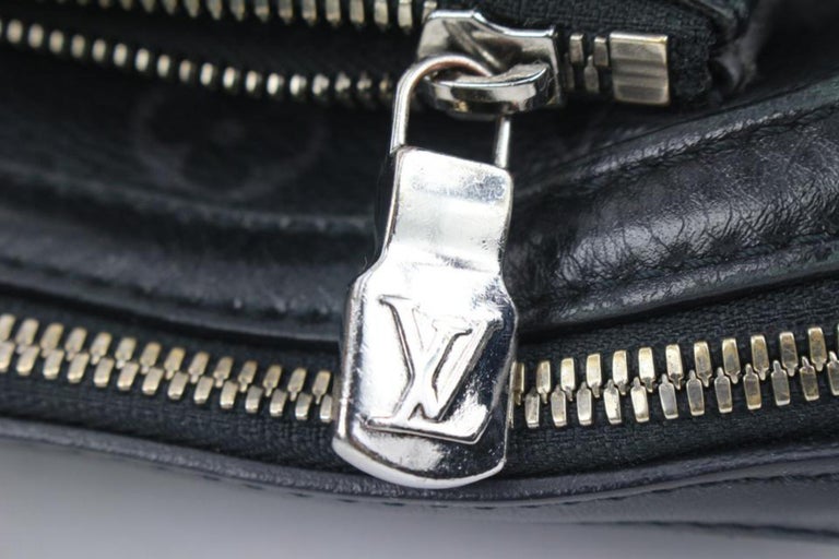 LOUIS VUITTON MONOGRAM Eclipse Speedy Black Handbag #3 Rise-on