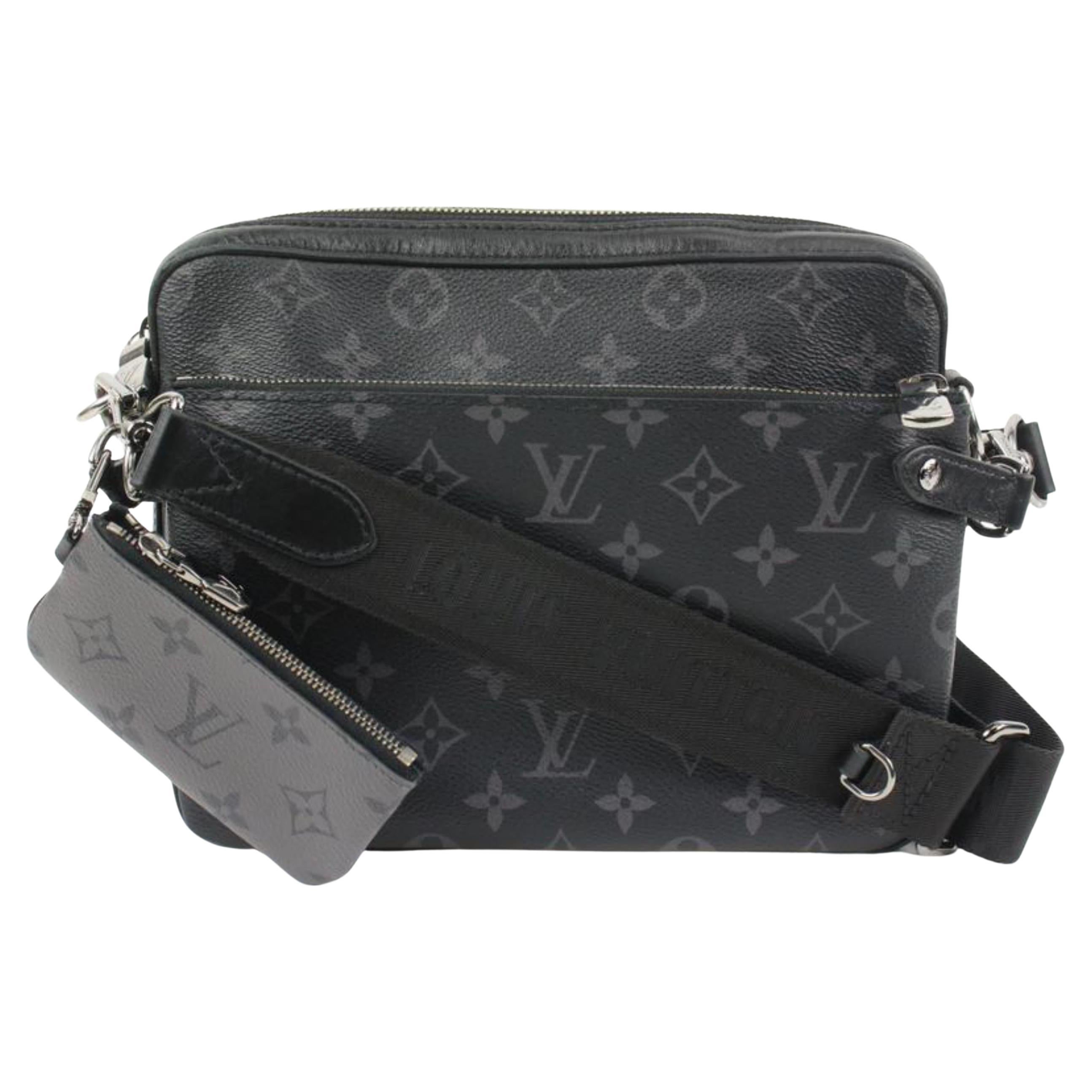 FAKE VS REAL - MENS LOUIS VUITTON TRIO MESSENGER BAG - SIDE BY