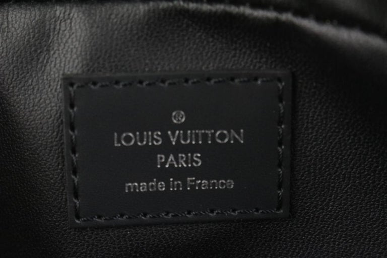 Louis Vuitton Black Monogram Eclipse Trousse PM Toiletry Pouch