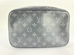 Louis Vuitton Black Monogram Eclipse Trousse Toilette GM Cosmetic Case 856825
