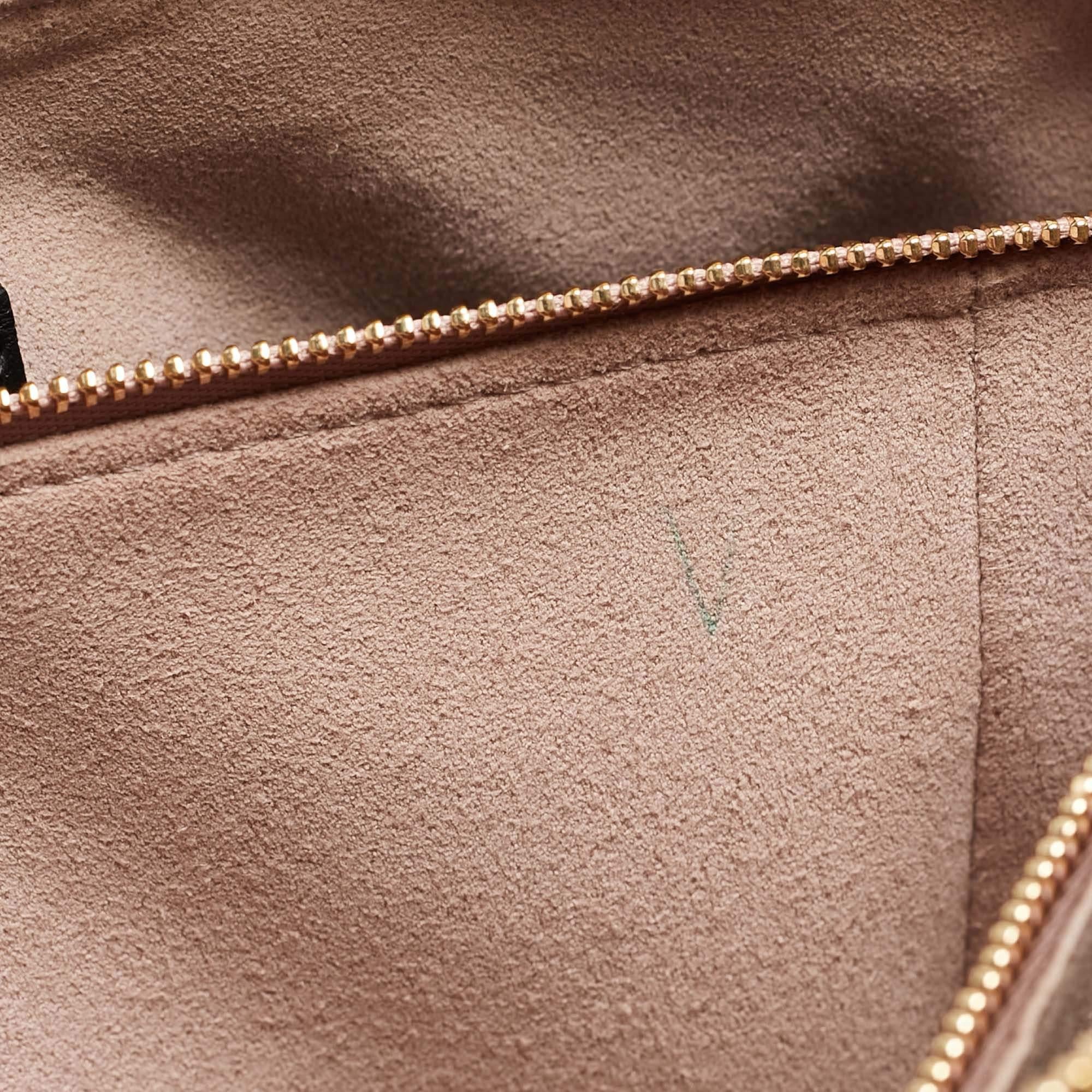 Louis Vuitton Black Monogram Embossed Leather Coussin PM Bag 7