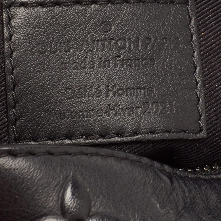 Louis Vuitton Monogram Embossed Leather Mini Trunk Bag