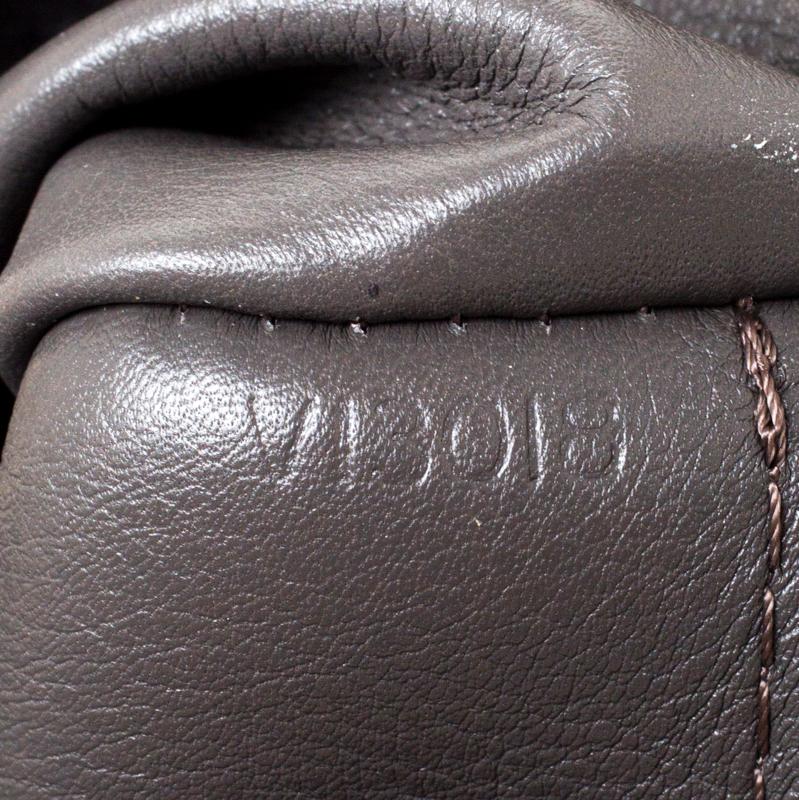Louis Vuitton Black Monogram Embossed Suede Limited Edition Kohl Whisper PM Bag In Good Condition In Dubai, Al Qouz 2