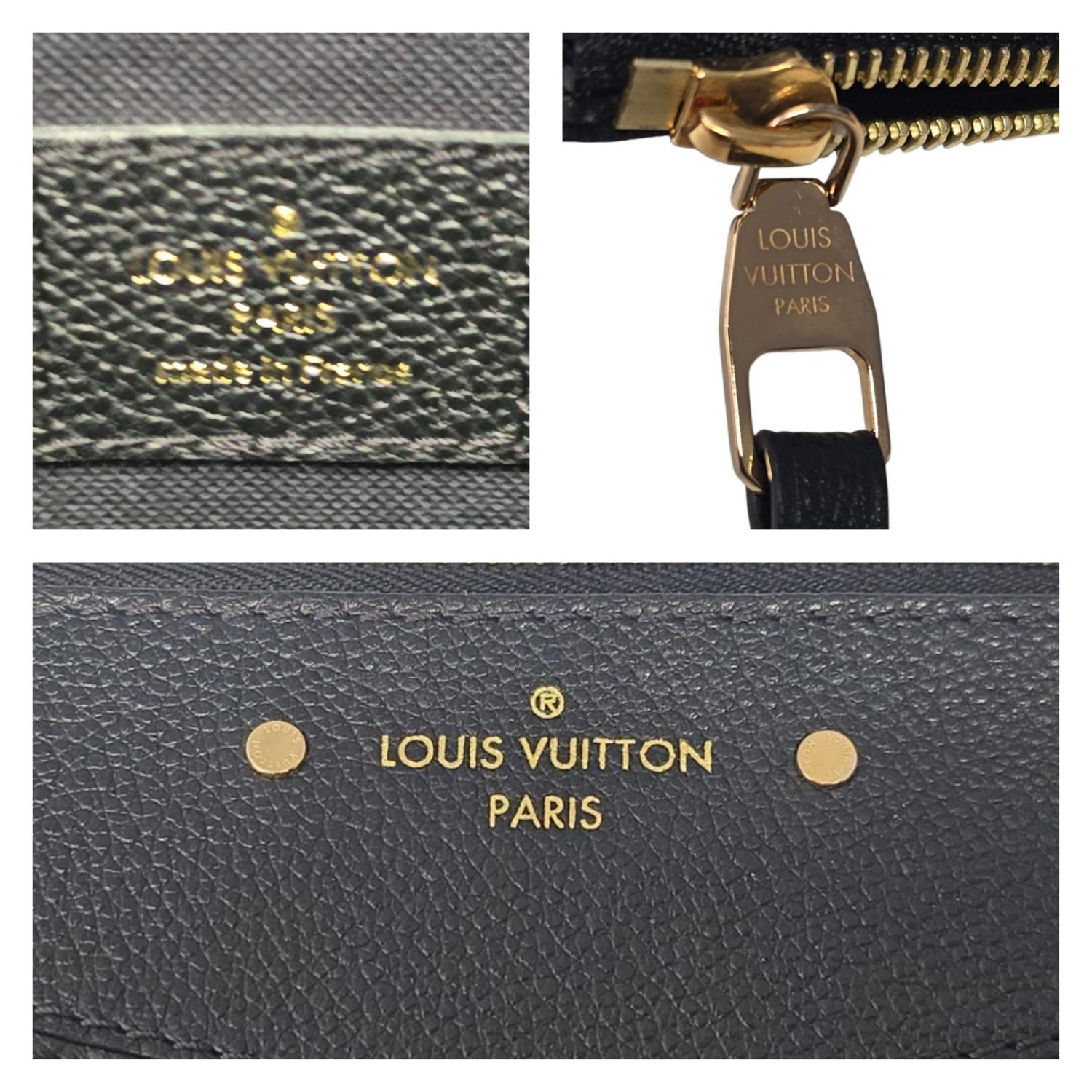 Louis Vuitton Black Monogram Empreinte Daily Pouch For Sale 3