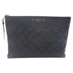 Louis Vuitton Black Monogram Empreinte Daily Pouch