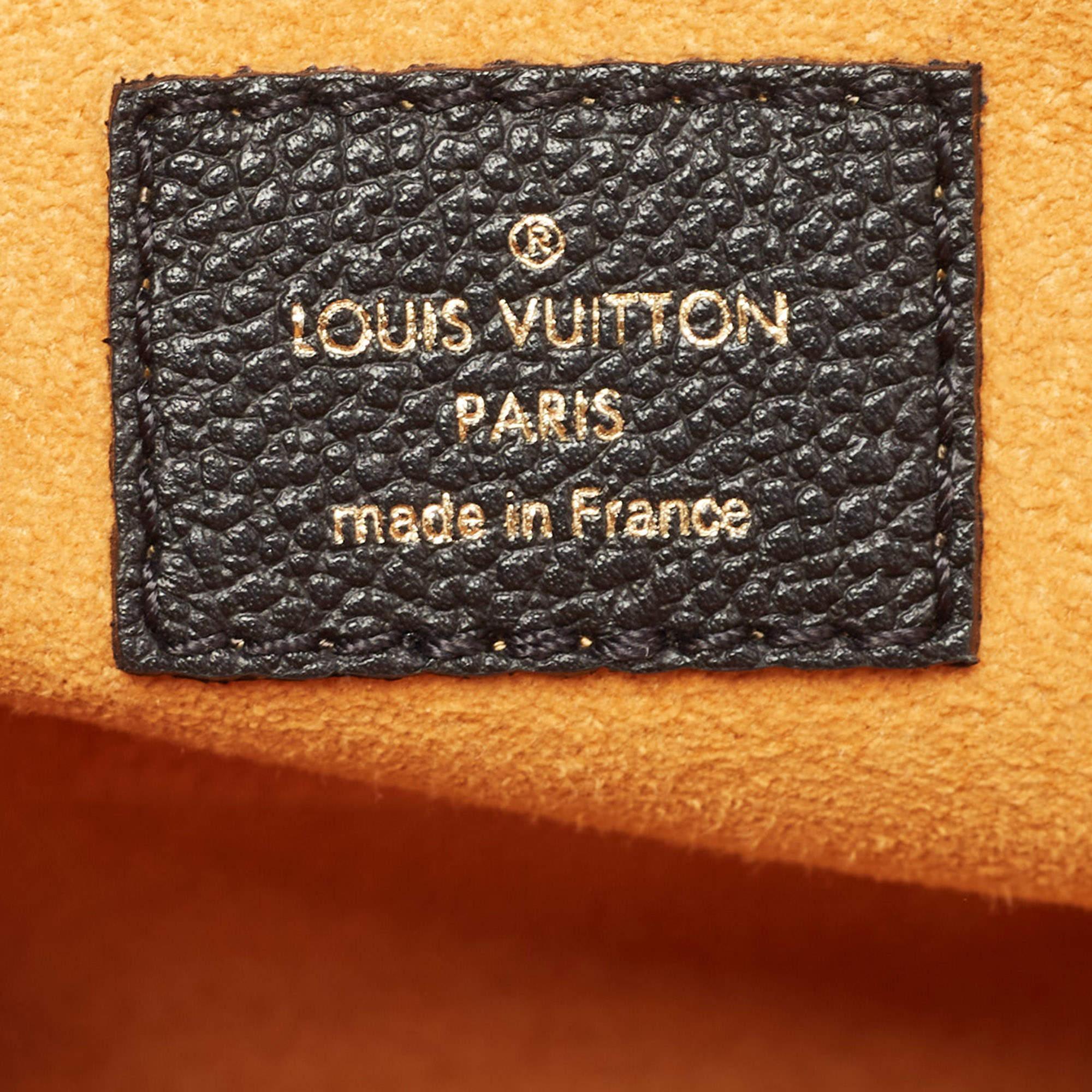 Louis Vuitton Black Monogram Empreinte Leather BB Neo Alma Bag 5