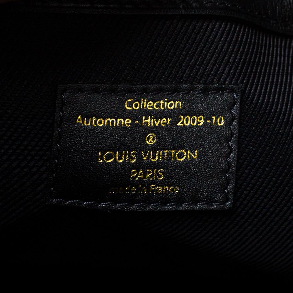 Louis Vuitton Black Monogram Empreinte Leather Double Jeu Neo Alma Bag 4