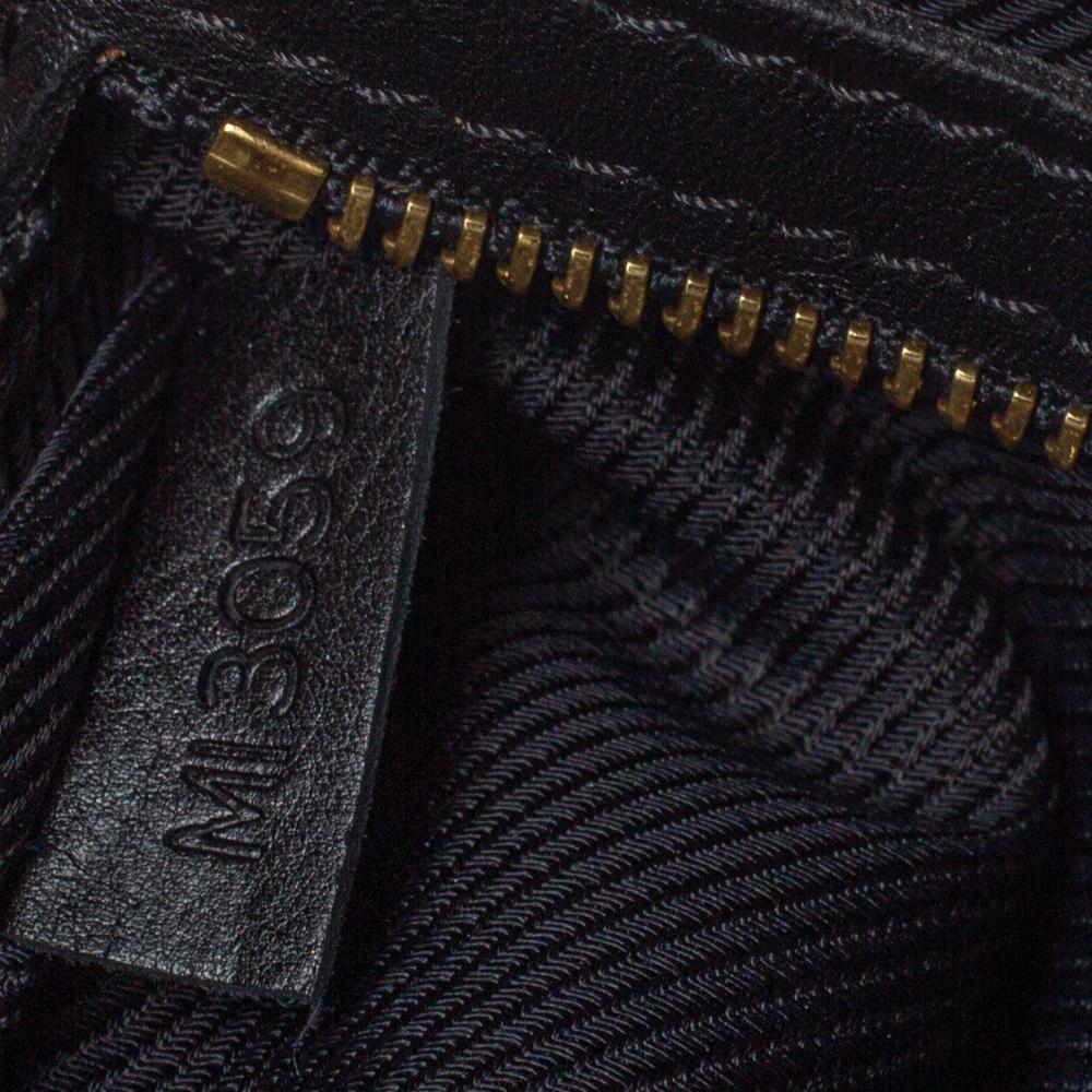 Louis Vuitton Black Monogram Empreinte Leather Double Jeu Neo Alma Bag 1