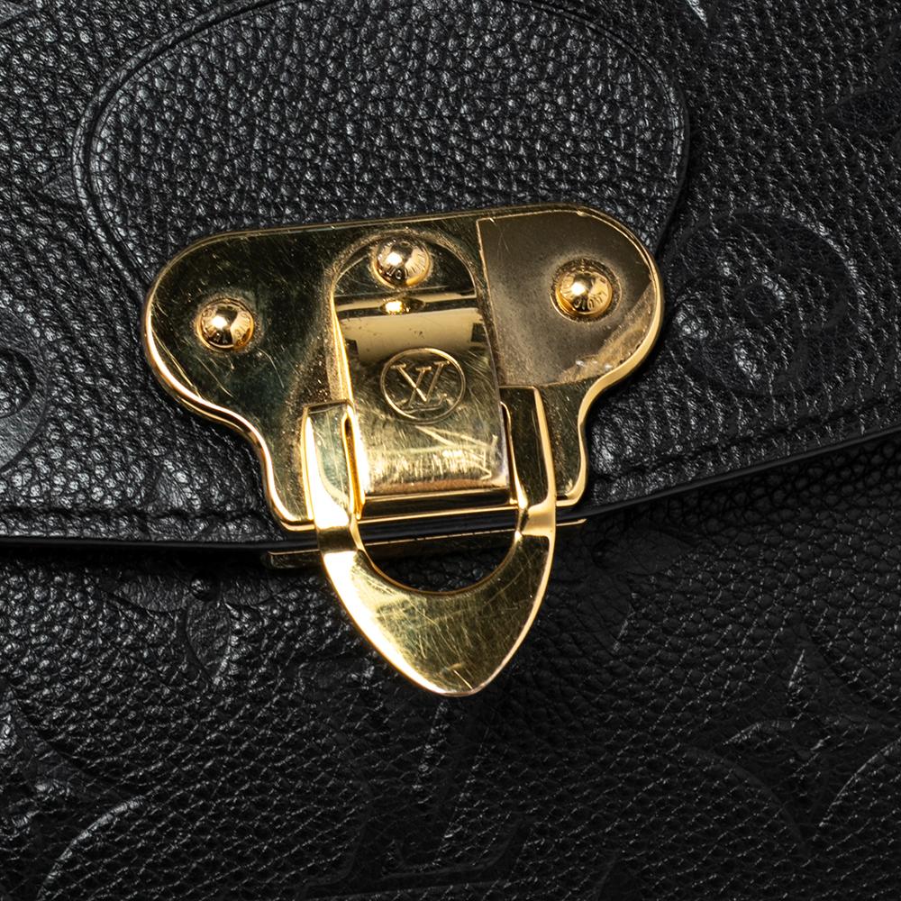 Louis Vuitton Black Monogram Empreinte Leather Georges BB Bag 2