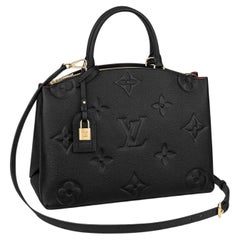 Louis Vuitton Black Monogram Empreinte Leather Grand Palais Tote Bag