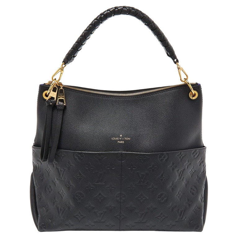 USED Louis Vuitton Turtledove Monogram Empreinte Leather Maida