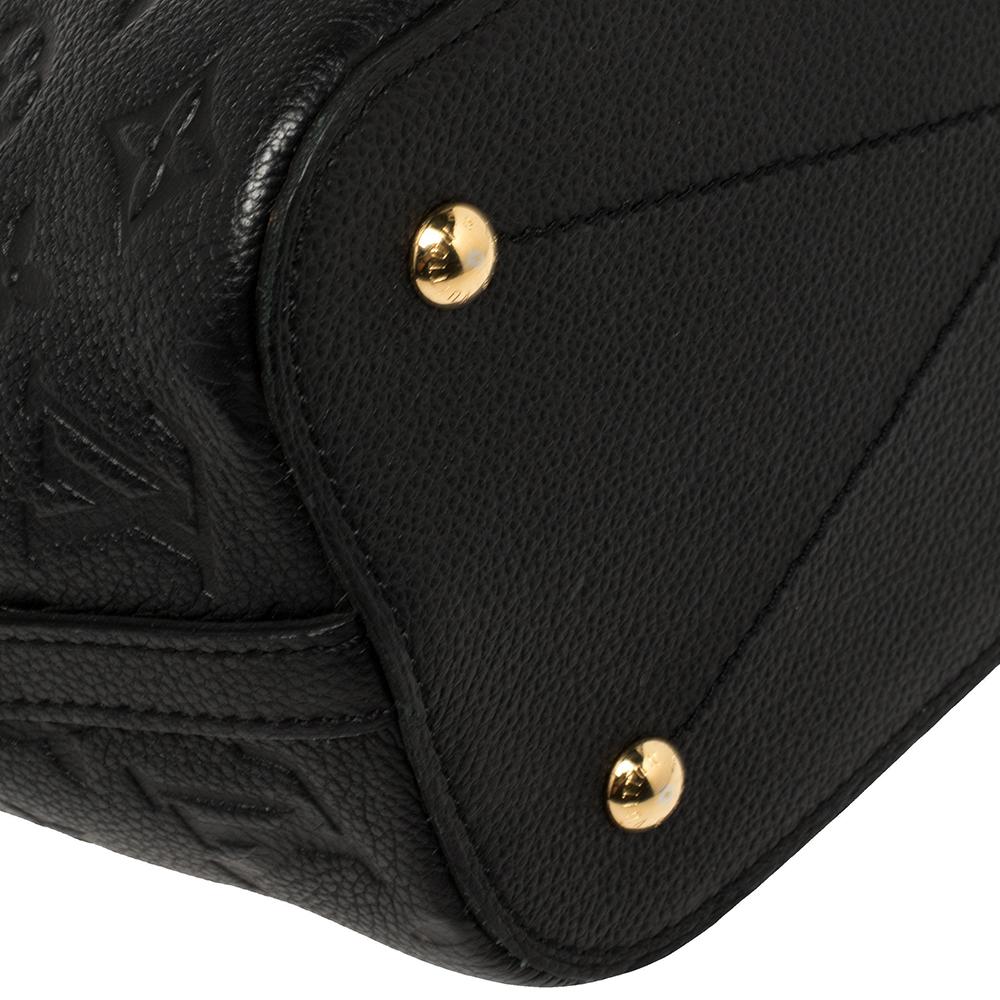 Louis Vuitton Black Monogram Empreinte Leather Mazarine PM Bag 8