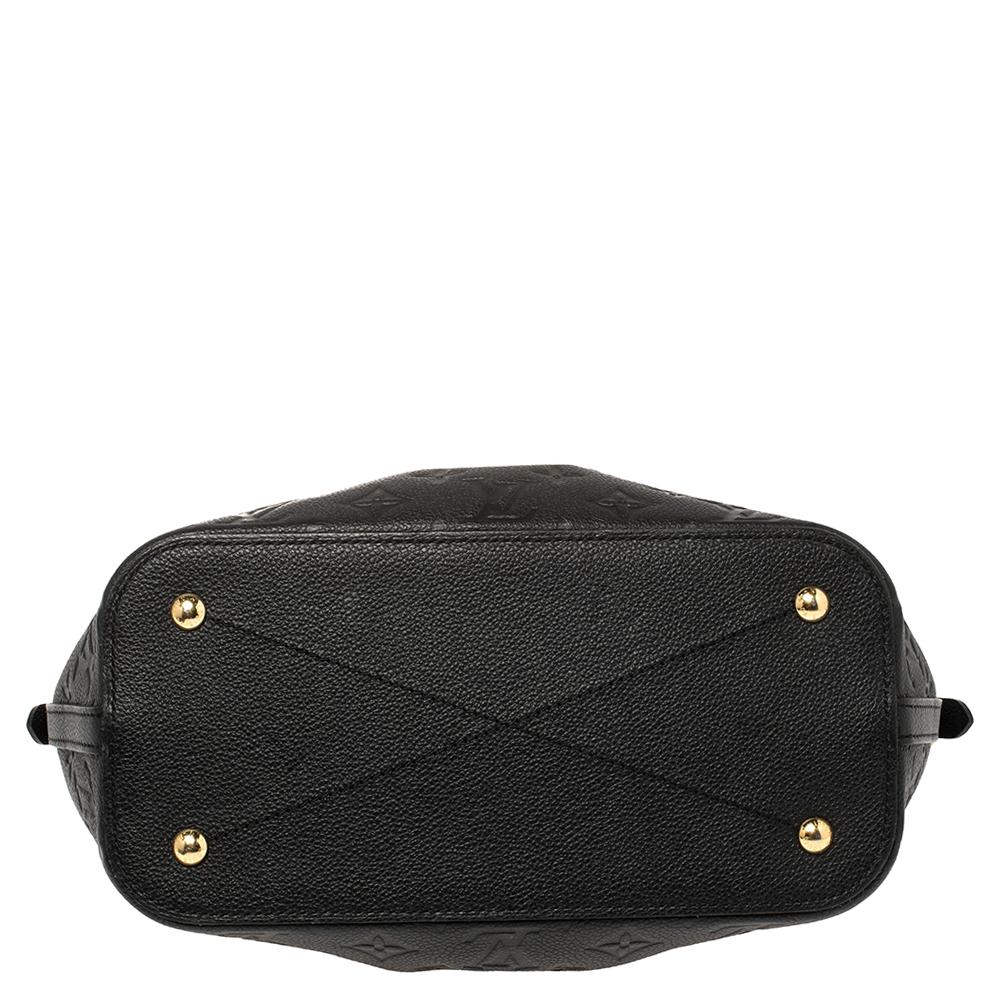 Louis Vuitton Black Monogram Empreinte Leather Mazarine PM Bag 1
