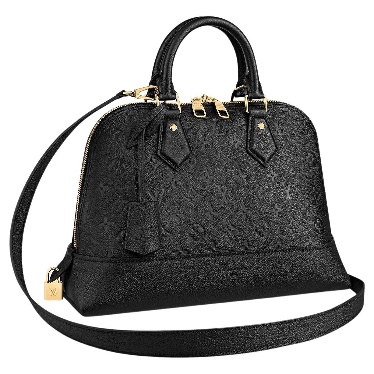 Louis Vuitton 2016 Black Leather Lockme II BB Crossbody Bag at 1stDibs