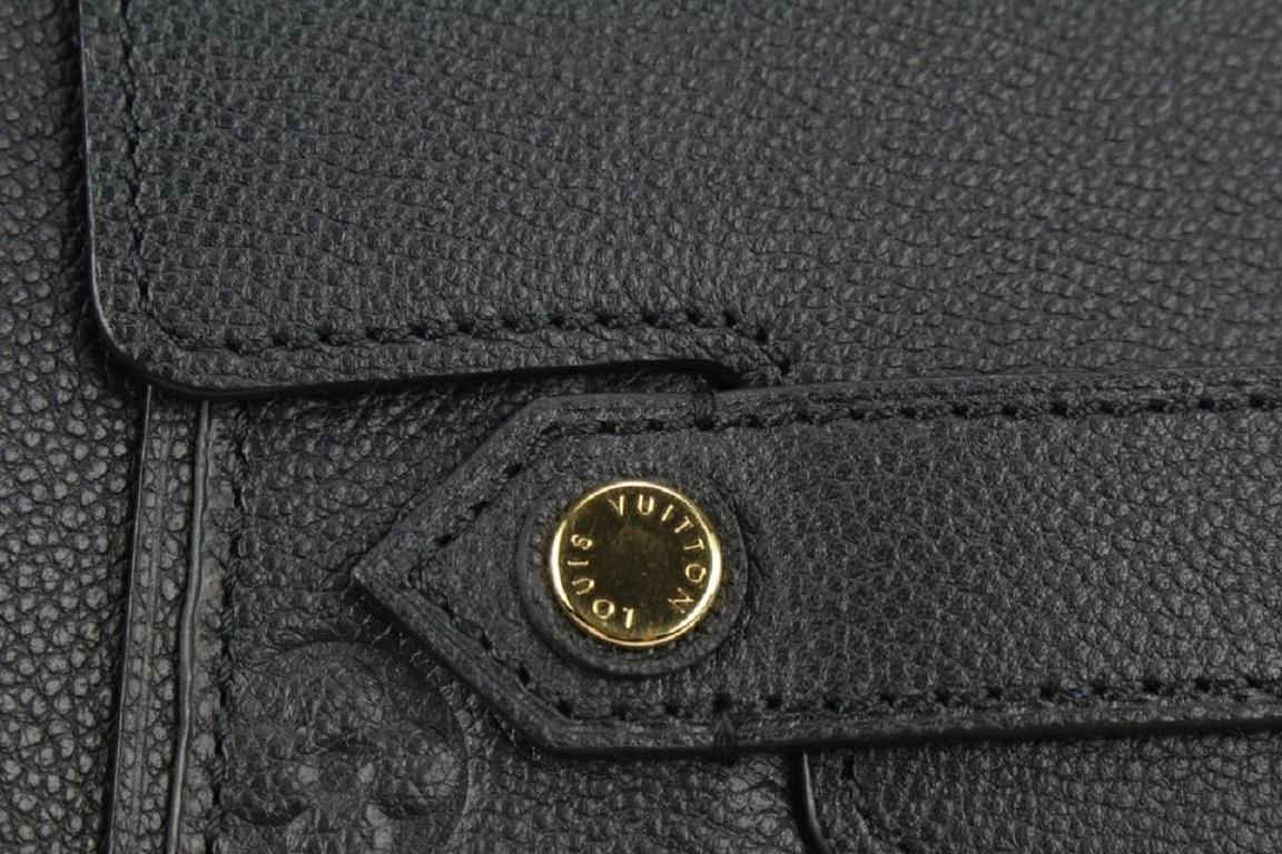 Louis Vuitton Black Monogram Empreinte Leather Noir Trocadero Tote bag 204lv84 3