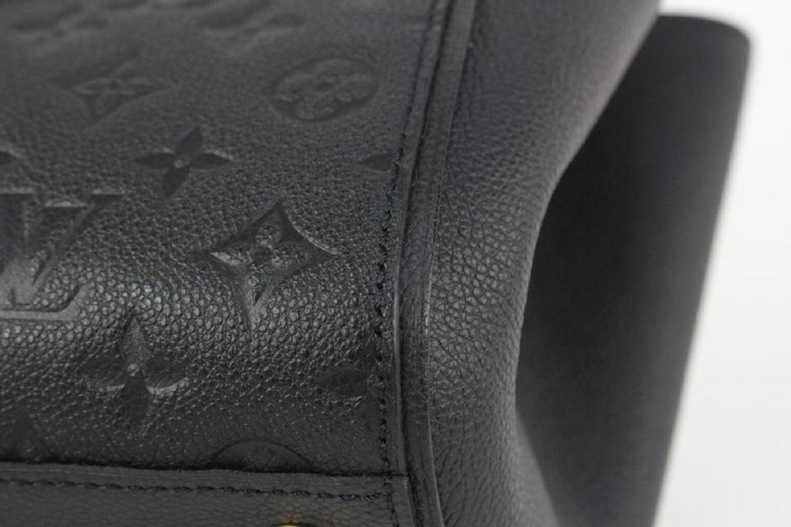 Louis Vuitton Black Monogram Empreinte Leather Noir Trocadero Tote bag 204lv84 2