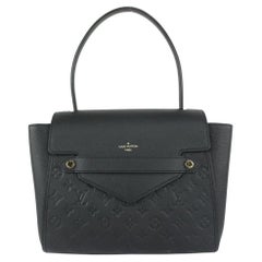Louis Vuitton Black Monogram Empreinte Leather Noir Trocadero Tote bag 204lv84