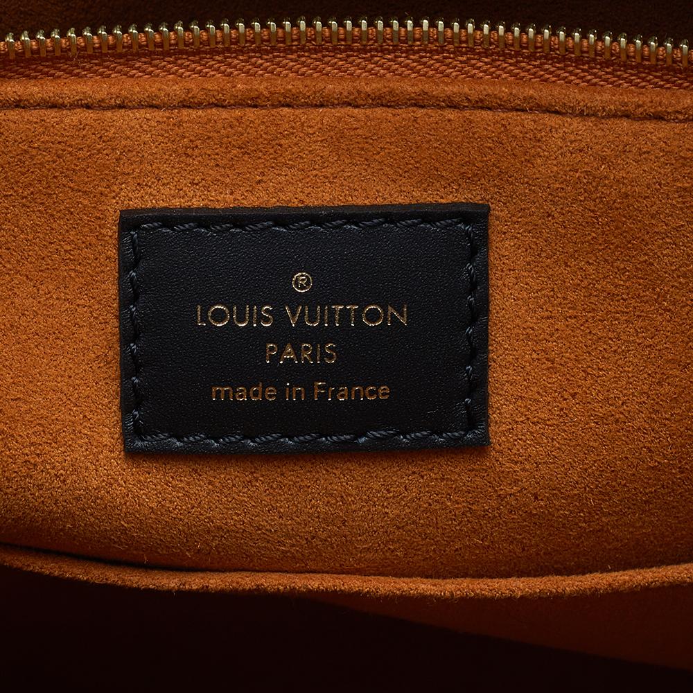 Louis Vuitton Black Monogram Empreinte Leather Onthego GM Bag 4