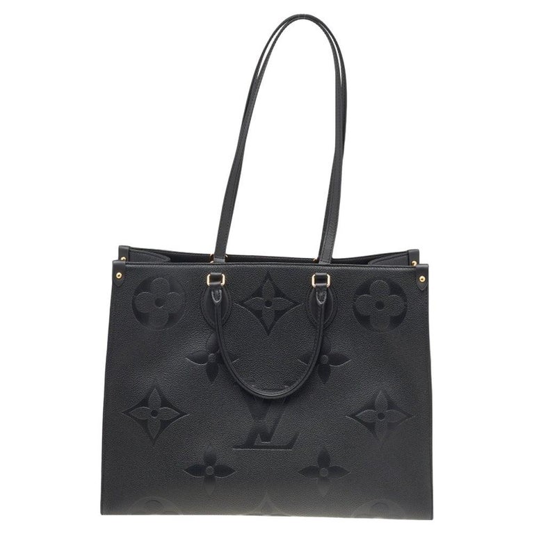 Louis Vuitton Black Monogram Empreinte Leather Onthego GM Bag at 1stDibs   louis vuitton onthego gm black monogram empreinte, louis vuitton purse,  louis vuitton bags