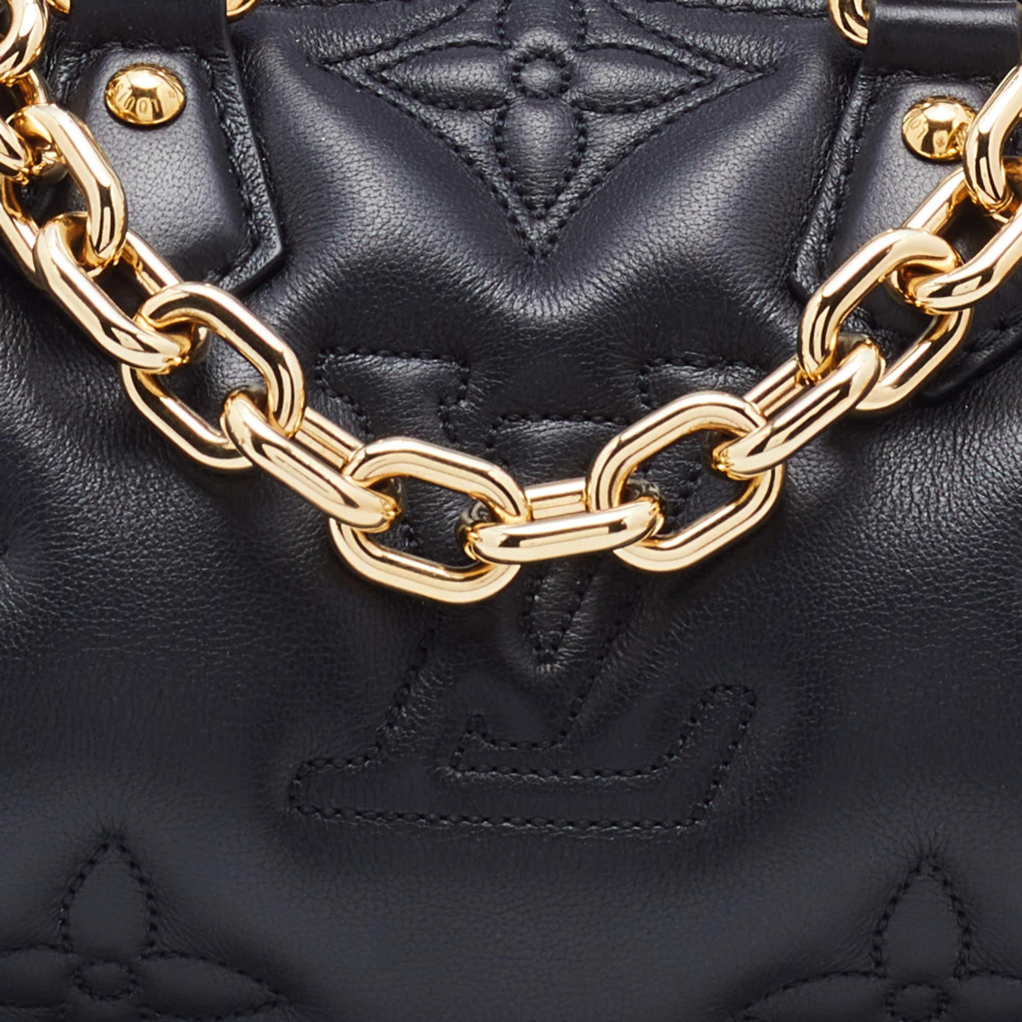 Louis Vuitton Black Monogram Empreinte Leather Papillon BB Bag 3