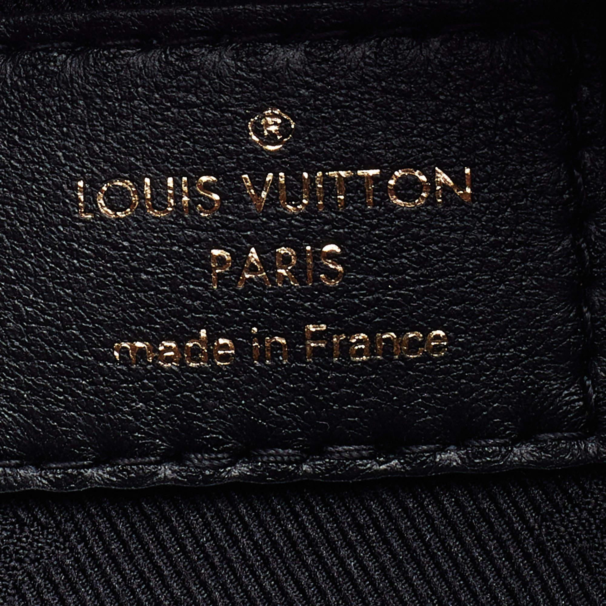 Louis Vuitton Black Monogram Empreinte Leather Papillon BB Bag 5