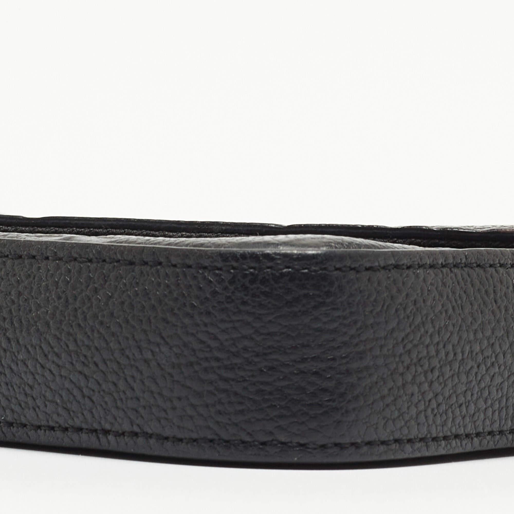 Louis Vuitton Black Monogram Empreinte Leather Pochette Felicie Bag 11