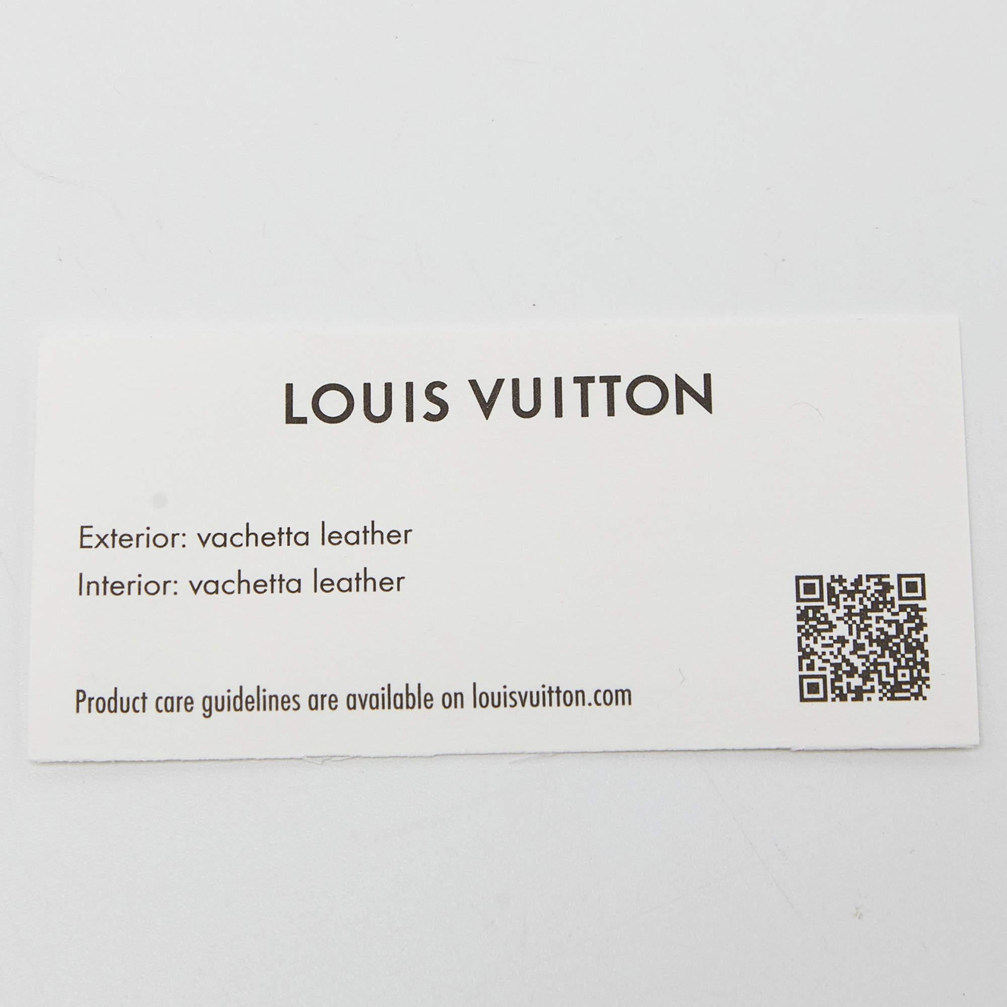 Louis Vuitton Black Monogram Empreinte Leather Recto Verso Card Holder 8