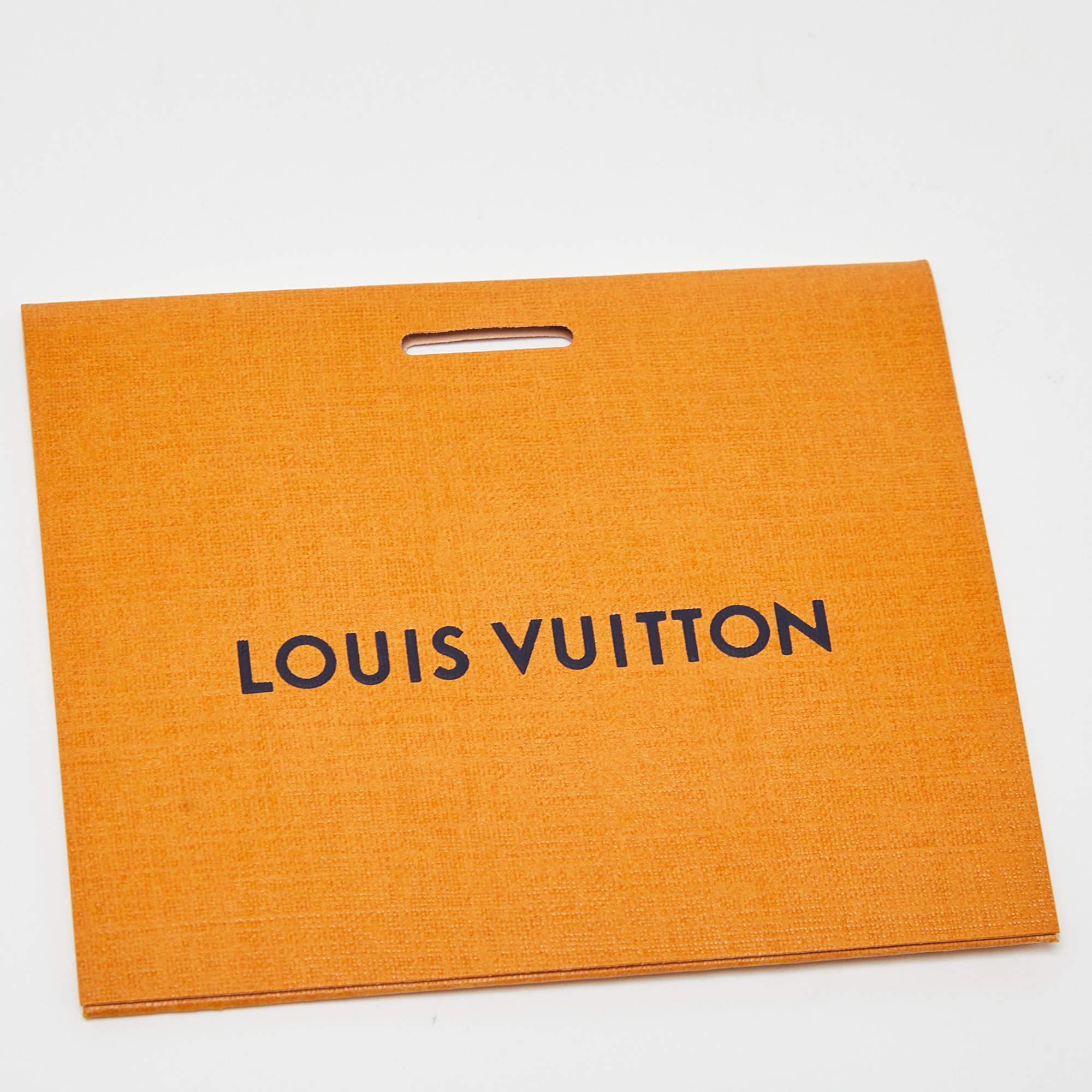 Louis Vuitton Black Monogram Empreinte Leather Recto Verso Card Holder 1