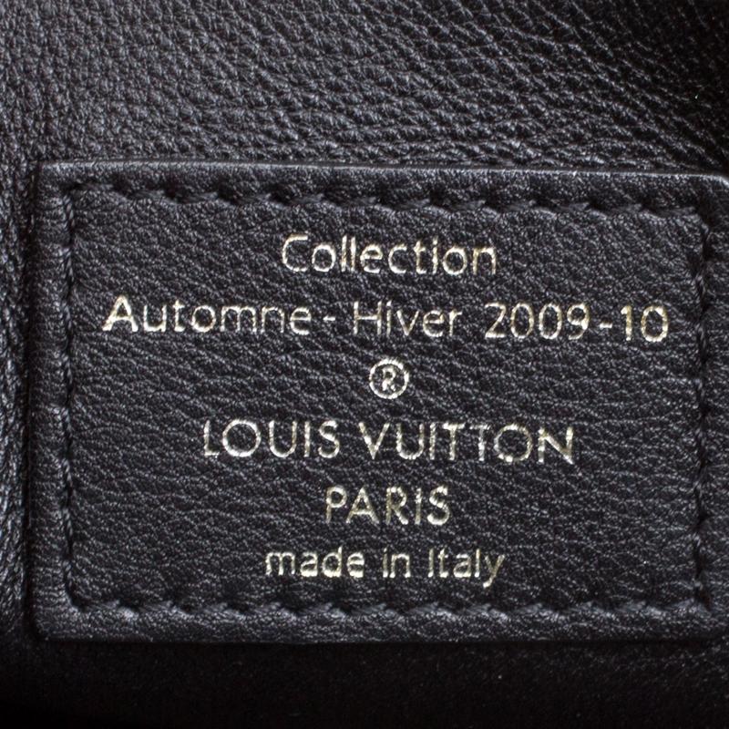 Louis Vuitton Black Monogram Empreinte Leather Rubel Shoulder Bag 4