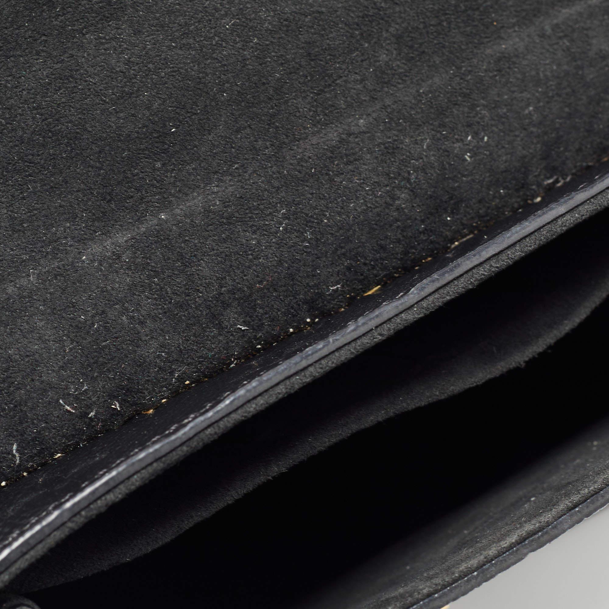 Louis Vuitton Black Monogram Empreinte Leather Saint Sulpice PM Bag 7