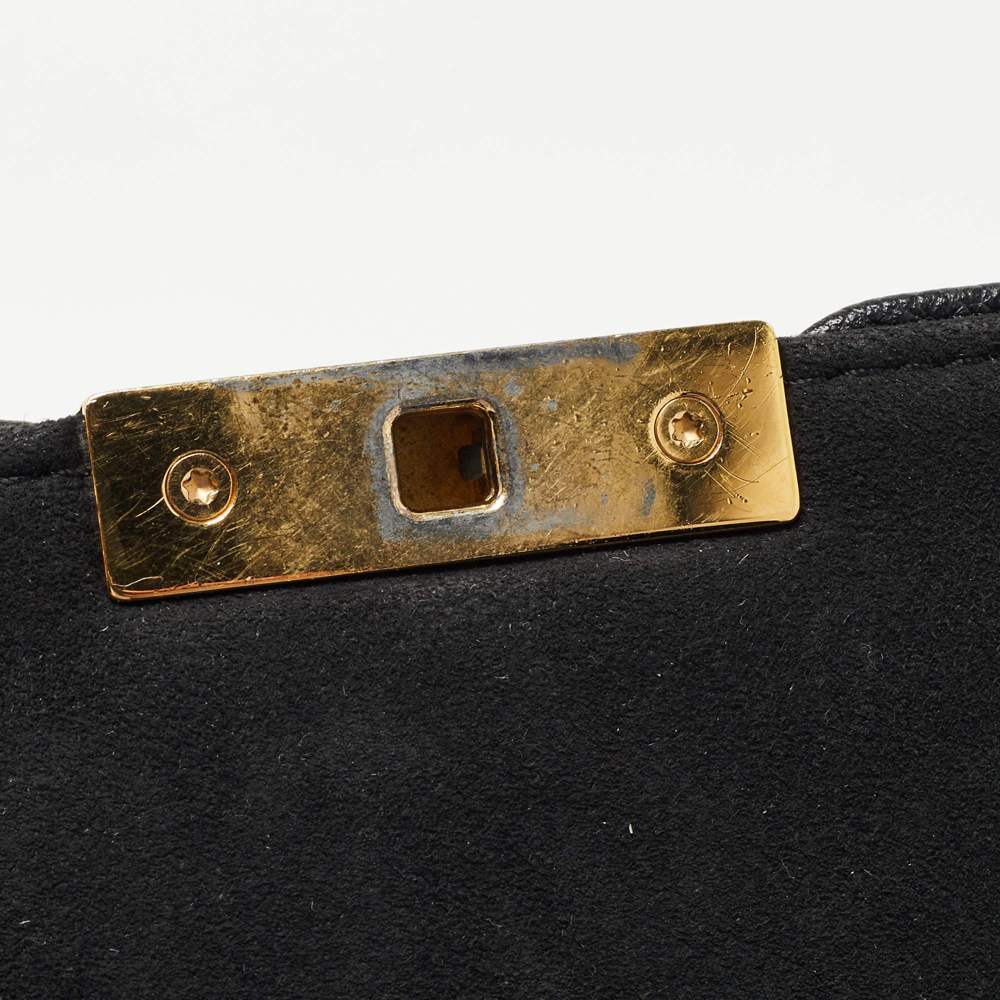 Louis Vuitton Black Monogram Empreinte Leather Saint Sulpice PM Bag 9