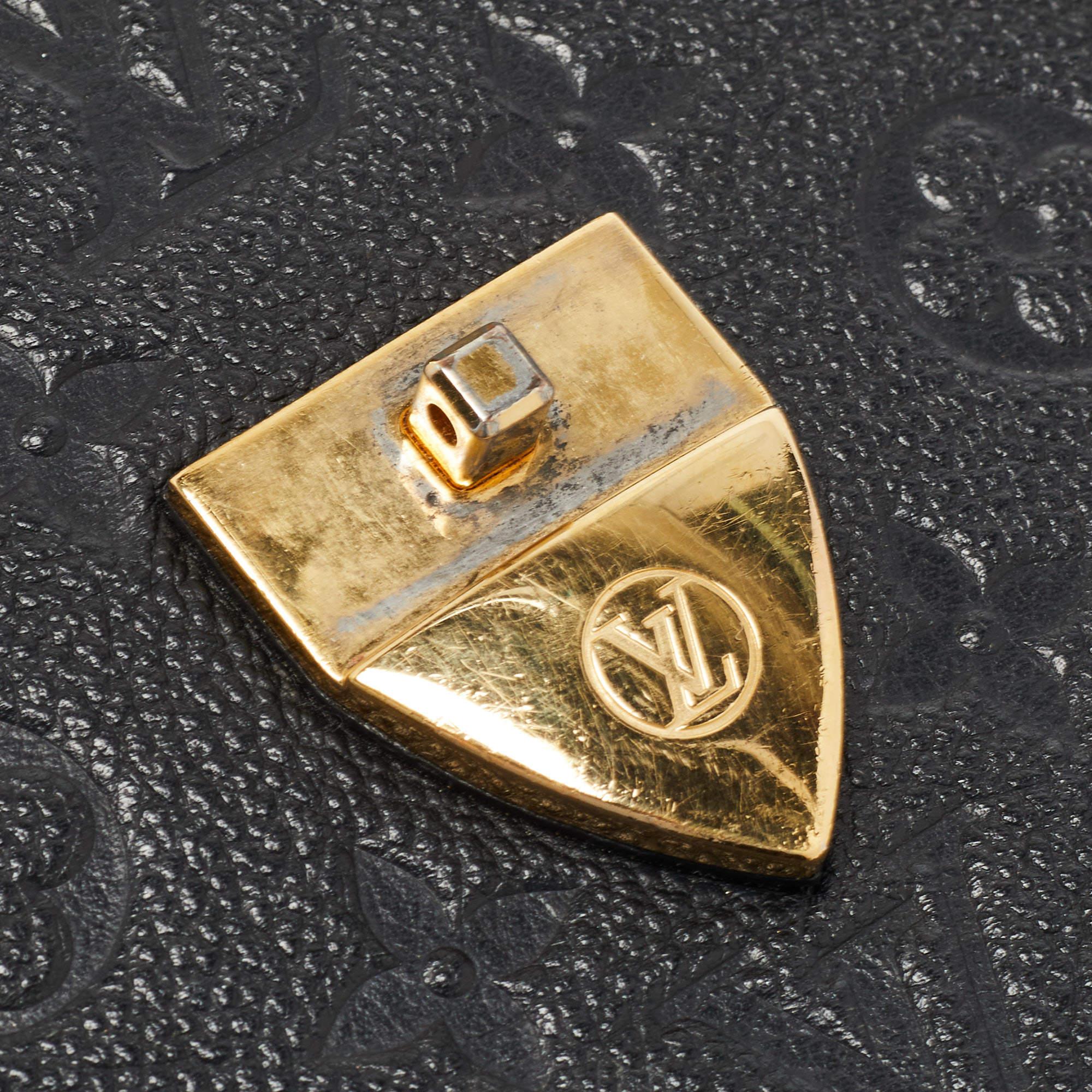 Louis Vuitton Black Monogram Empreinte Leather Saint Sulpice PM Bag 10