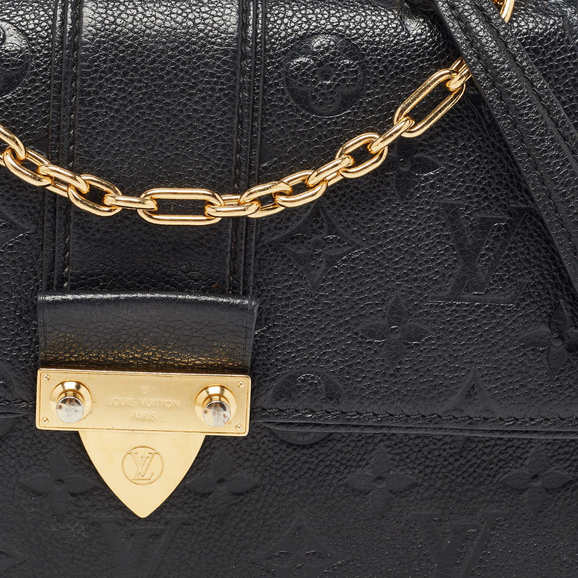 Louis Vuitton Black Monogram Empreinte Leather Saint Sulpice PM Bag 11